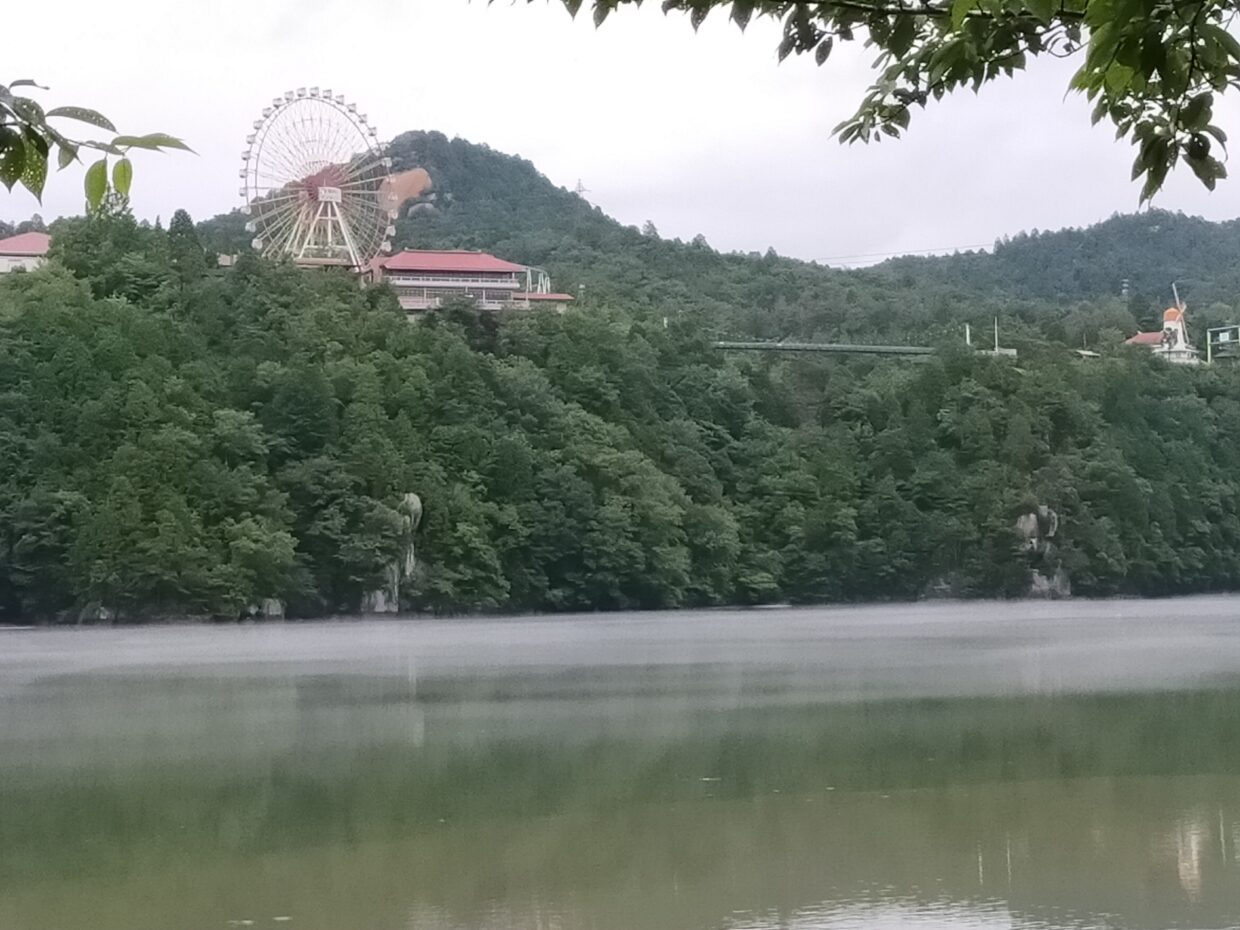 木曽川と恵那峡ランド