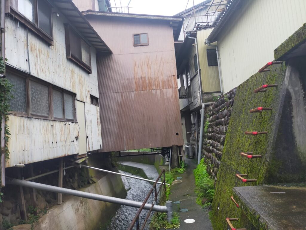 用水と筋骨